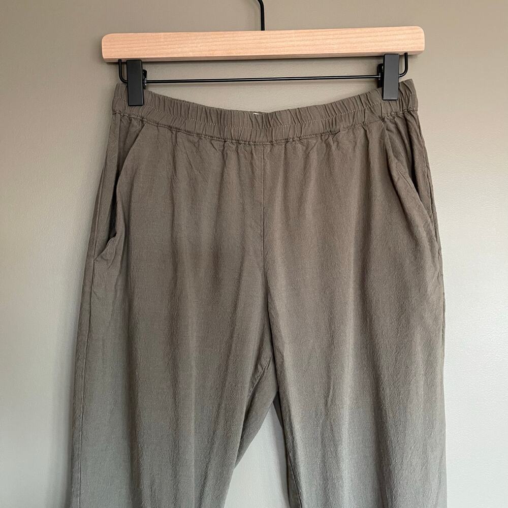 Marine Layer Allison Pant Dusty Olive Sm Tencel Lightweight‎ Casual Comfortable - Picture 3 of 16
